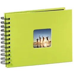 Hama Fotoalbum Fine Art, 24 x 17 cm, 50 Seiten, Photoalbum Kiwi grün