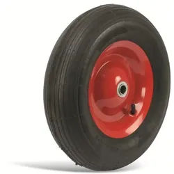 BGS TECHNIC Schubkarren-Rad, 150 kg, Stahlfelge