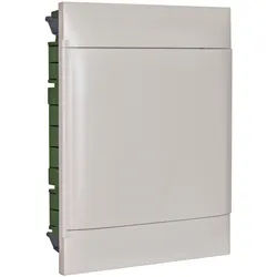 Legrand 135142 UP-Verteiler mit Kunststofftür weiß 2x12M Praktibox S