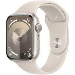 Apple Smartwatch »Watch Series 9 GPS Aluminium 45mm S/M«, (Watch OS 10 Sport Band) Apple Polarstern