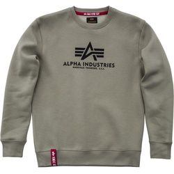 Alpha Industries Basic Sweatshirt, grün, Größe L