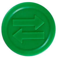 WOLF & APPENZELLER Wertchips Pfand grün, 100 St.