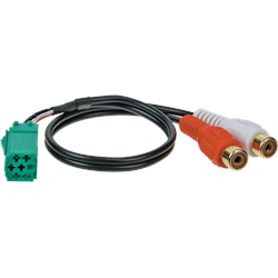 AUX Adapter für Renault (mit Carminat Radio / 8-Pol Mini-ISO)