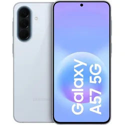 Samsung Galaxy A57 5G Smartphone (17,11 cm/6,7 Zoll, 128 GB Speicherplatz, 50 MP Kamera) blau