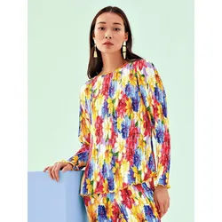 La blouse Uta Raasch multicolore