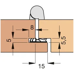 Türdichtung A1021 - beige