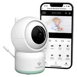 TrueLife Babyphone Intelligentes Babyphone TLNCR3S, Gegensprechfunktion, Nachtsichtfunktion