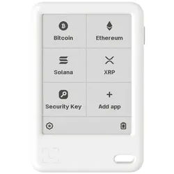 Nano Gen 5 Glacier White Crypto Hardware Wallet with Recovery Key