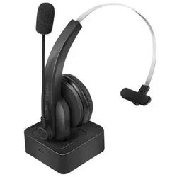Bluetooth mono headset with charging stand microphone