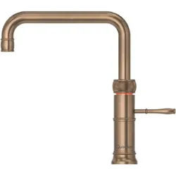 Quooker Classic Fusion Square mit COMBI+ Reservoir & CUBE Messing Patina CFNSPTB COMBI+ CUBE *inkl. 7 JAHRE GARANTIE*