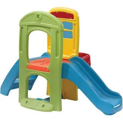 Klettergerüst , Multicolor , Kunststoff , 135.3x97.2x90.8 cm , EN 71, Ce , Freizeit & Co, Gartenspielzeug, Kinderrutschen