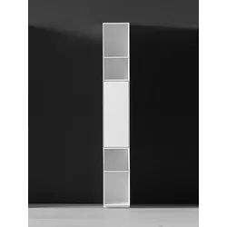 Regal Nex Pur Piure weiß, Designer Studio Piure, 211.5x30x36 cm