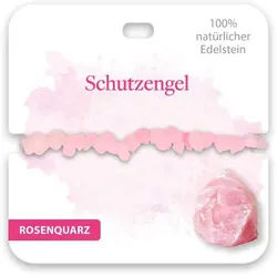 bb Klostermann Armband BB Klostermann Edelstein Armband Rosenquarz Schutzengel