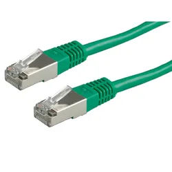 VALUE Patchkabel Cat.6 (Class E) S/FTP (PiMF), grün, 10 m