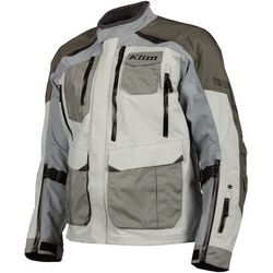 Klim Carlsbad Gore-Tex Motorrad Textiljacke, grau, Größe XL für Männer
