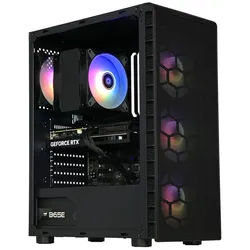 Workstation4u ATX Mesh Tower RGB Gaming-PC (Intel Core i7 13700K, RTX 5060 8GB, 64 GB RAM, 2000 GB SSD, Luftkühlung) 64 GB | 2000 GB