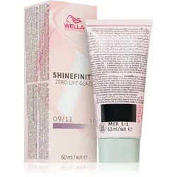 Wella Professionals Shinefinity Zero Lift Glaze demi-permanente Haarfarbe Farbton 09/13 - Toffee Milk 60 ml