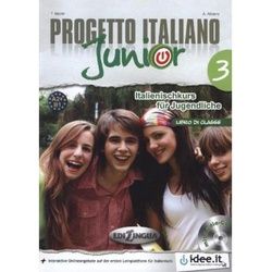 Progetto Italiano Junior Für Deutschsprachige Lerner: .3 Libro Di Classe (Lehrbuch) M. Audio-Cd Kartoniert (TB)