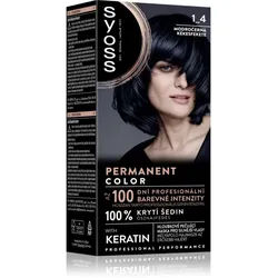 Syoss Permanent Color Permanent-Haarfarbe Farbton 1_4 Blue Black 1 St.
