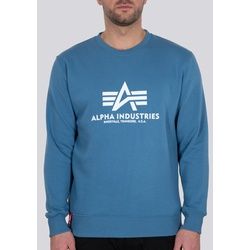 Alpha Industries Basic Sweatshirt, blau, Größe M