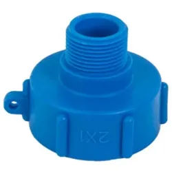 IBC Adapter IG S60x6 Aussengewinde 1 Zoll