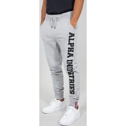 Alpha Industries Big Letters Jogginghose, grau, Größe S