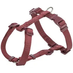 TRIXIE Hunde-Geschirr Premium H-Geschirr sangria Größe: L Maße: 60-87 cm / 25 mm