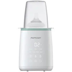 Momcozy Babykostwärmer , 14.8x24.4x14.8 cm , Europäischer Sicherheitsstandard , für alle Flaschen geeignet, Abschaltautomatik, Überhitzungsschutz, Temperaturregler, Warmhaltefunktion, digitale Temperaturanzeige , Füttern, Babykostwärmer & Sterilisatoren