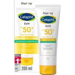 Cetaphil SUN Sensitive Gel-Creme SPF 50+ Extra-leichter, fettfreier Sonnenschutz