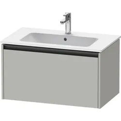 Duravit Ketho.2 Waschtischunterbau wandhängend Betongrau Matt 810x480x440 mm - K25063007070000 K25063007070000