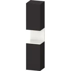 Duravit Hochschrank Qatego 40x36x1760cm, 2 T, An r, w g/Gra matt