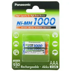 Sanyo Akku HR-4U Micro/AAA 1000mAh, F734S0911, neueste Version jetzt von Panasonic (ehemals Sanyo)