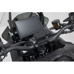 SW-Motech Navi-Halter am Lenker - Schwarz. KTM 1290 Super Adventure (21-)., schwarz