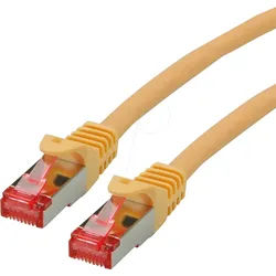 ROLINE 21152621 - Patchkabel Cat.6 S/FTP (PiMF), LSOH, gelb, 1 m