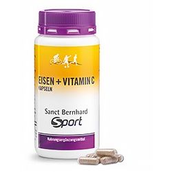 Sanct Bernhard Sport Eisen-Vitamin-C-Kapseln - 107 g