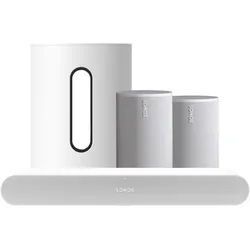 Sonos Ray Weiß + 2x Era 100 Weiß + Sub Mini Weiß