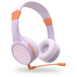 Hama On Ear Kinderkopfhörer mit Lautstärkebegrenzung Bluetooth Kinder-Kopfhörer (Freisprechfunktion, Google Assistant, Siri, Wireless, A2DP Bluetooth, Bluetooth) lila