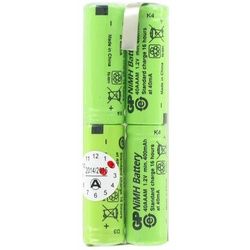 GP28AAAM4SMX Akkupack zum Selbsteinbau 4,8 GP28AAAM4SMXolt 400mAh