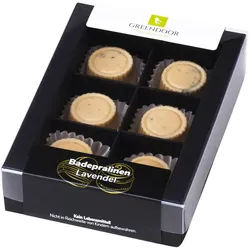 Greendoor Geschenk Set Badepralinen Lavendel 60 g