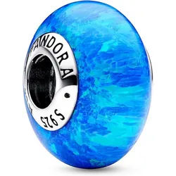 Pandora Kettenanhänger Pandora Schillerndes Tiefblaues Ozean Charm 791691C02 Anhänger