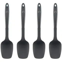 Kochblume Servierlöffel Flexlöffel S 4er Set grau