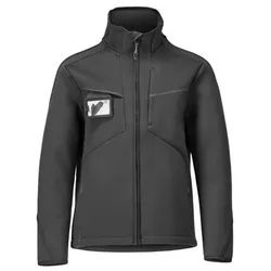 22085-662 Softshell Jacke, schwarz, 3XL - schwarz