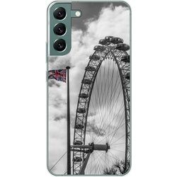 König Design Hülle Handy Schutz für Samsung Galaxy S22 Plus 5G Case Cover Tasche Bumper Etuis (Galaxy S22+ 5G), Smartphone Hülle, Mehrfarbig