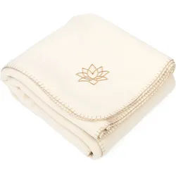 bodhi Yogadecke Asana Blanket, Fleece, Opal-beige 1 St beige