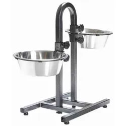 TRIXIE Napf-Set Trixie separat höhenverstellbare Hundebar