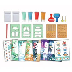 Hape Malspaß mit Farbrollern und Schablonen 1 St