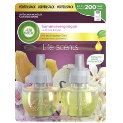 AIR WICK Life Scents Duftölflakon Duo-Pack Nachfüller, 2 x 19 ml, Original Nachfüller für das Air Wick Duftölflakon-Gerät, Sommervergnügen