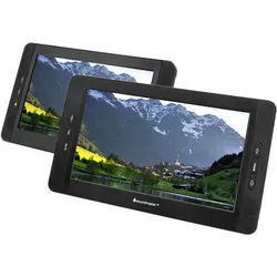 SOUNDMASTER Portabler DVD-Player PDB1850SW, mit 2 Bildschirmen