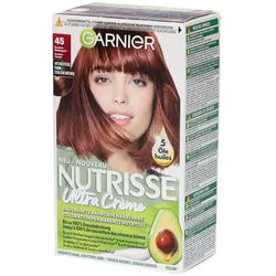 Garnier Nutrisse Crème Nährende permanente Coloration 45 Mahagoni Dunkel