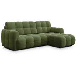 ECKSOFA MELLOW 3-Sitzer, olive